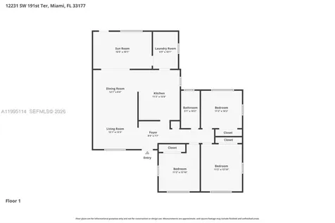 12231 SW 191st Terrace Miami FL 33177