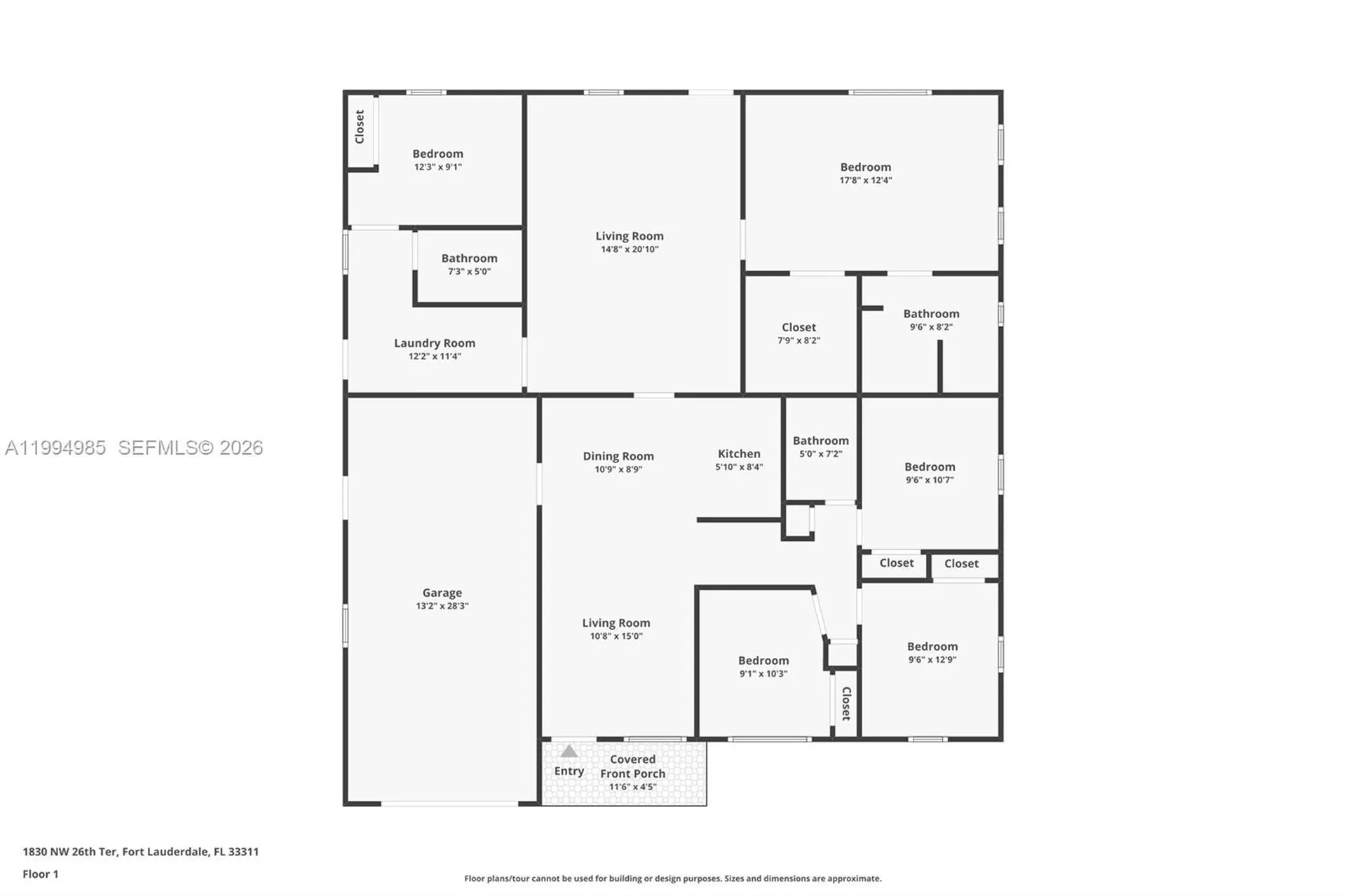 1830 NW 26th Terrace Fort Lauderdale FL 33311
