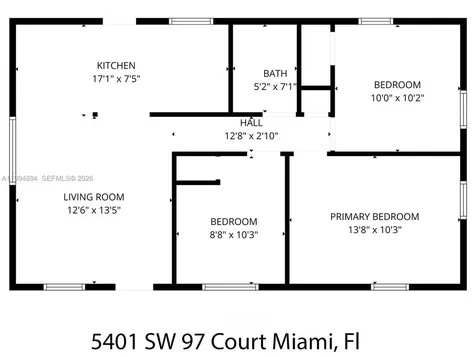 5401 SW 97th Court Miami FL 33165