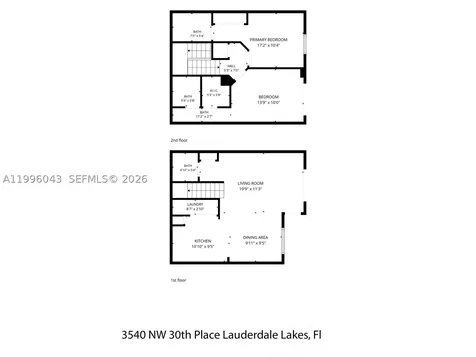 3540 NW 30th Place Lauderdale Lakes FL 33311
