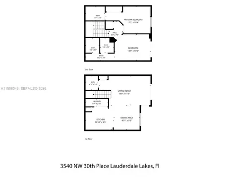 3540 NW 30th Place Lauderdale Lakes FL 33311