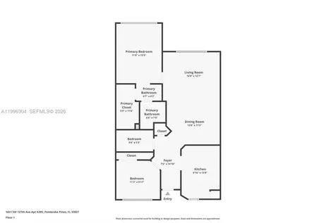 1651 SW 127th Avenue Pembroke Pines FL 33027