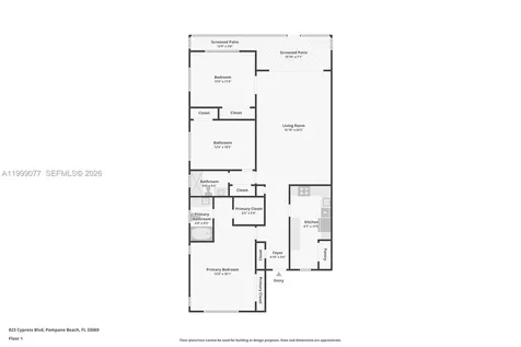 823 Cypress Boulevard Pompano Beach FL 33069