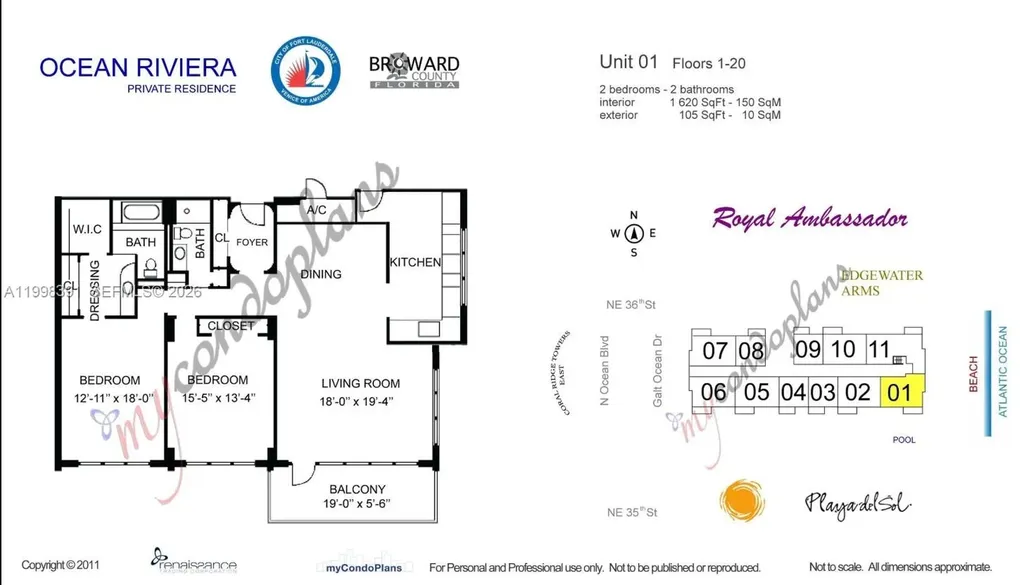3550 NE Galt Ocean Drive Fort Lauderdale FL 33308