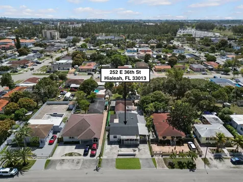 252 E 36th Street Hialeah FL 33013