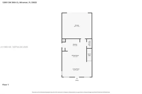 12001 SW 30th Court Miramar FL 33025