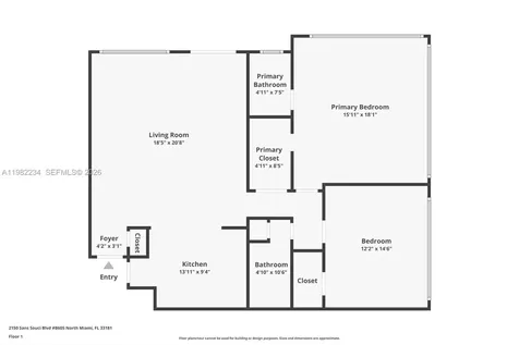 2150 Sans Souci Boulevard North Miami FL 33181