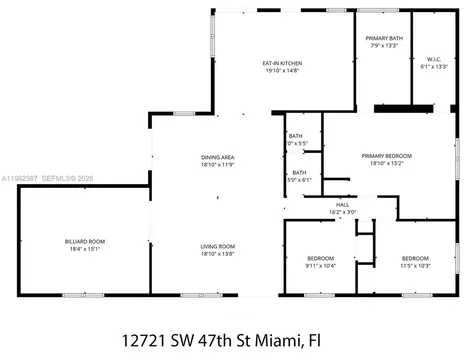 12721 SW 47th Street Miami FL 33175