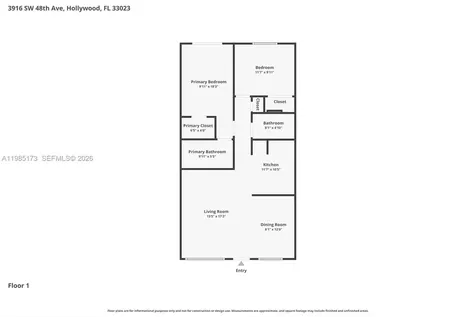 3916 SW 48th Avenue Pembroke Park FL 33023