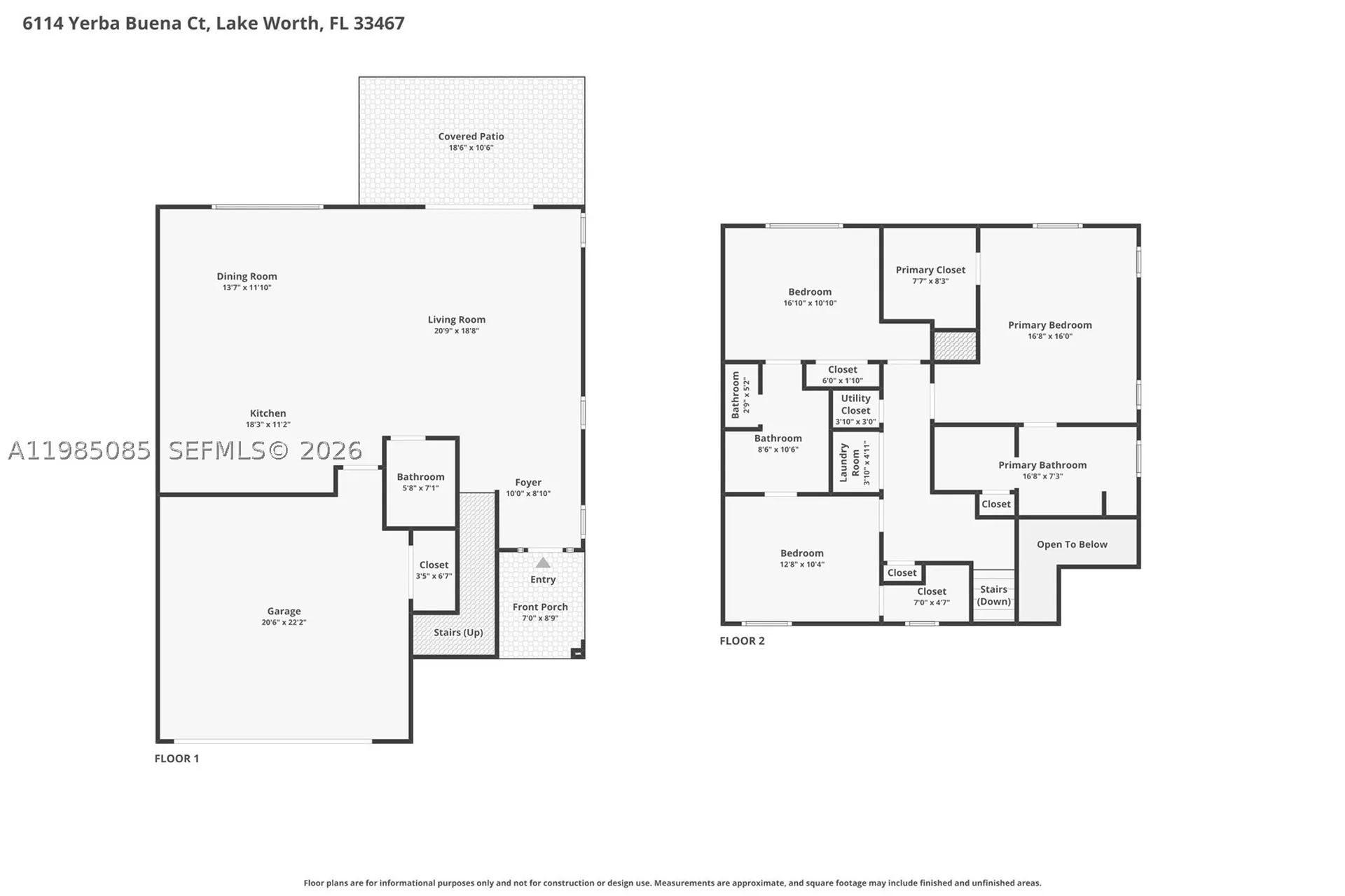 6114 Yerba Buena Court Lake Worth FL 33467