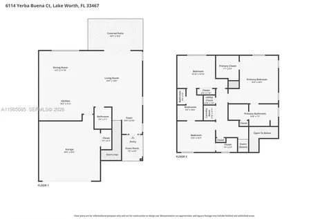 6114 Yerba Buena Court Lake Worth FL 33467