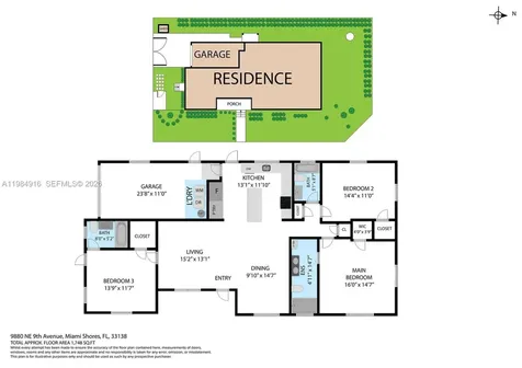 9880 NE 9th Avenue Miami Shores FL 33138