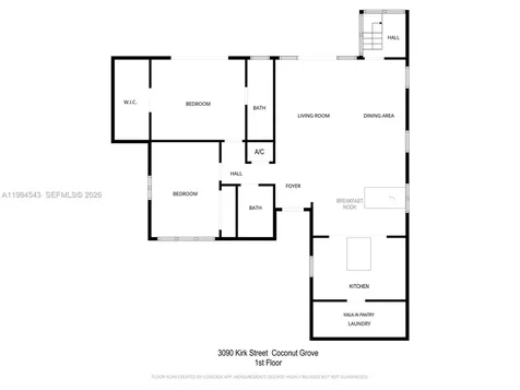 3090 Kirk Street Coconut Grove FL 33133