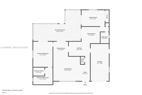 6719 NW 70th Court Tamarac FL 33321