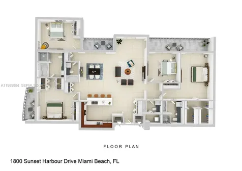 1800 Sunset Harbour Drive Miami Beach FL 33139
