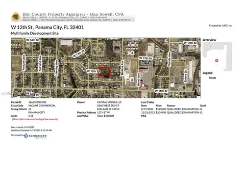 W 12th Street Panama City FL 320401