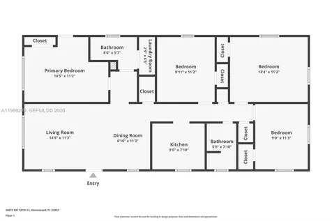 26672 SW 137th Court Miami FL 33032