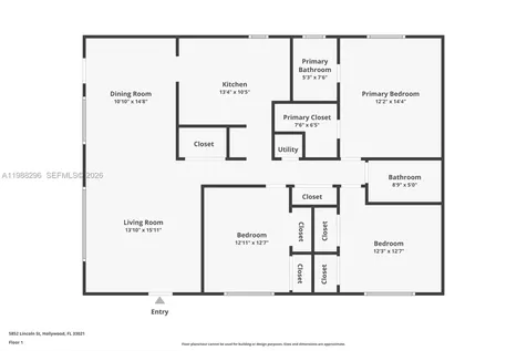 5850 Lincoln Street Hollywood FL 33021