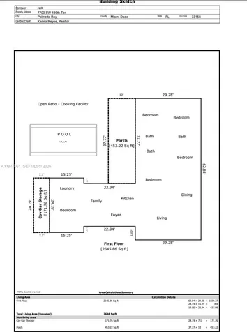 7700 SW 139th Terrace Palmetto Bay FL 33158