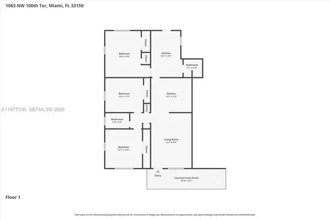 1061 NW 108 Terrace Miami FL 33168