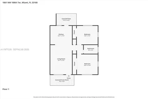 1061 NW 108 Terrace Miami FL 33168
