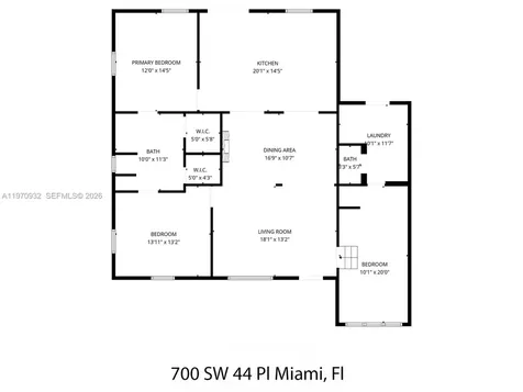 700 SW 44th Place Miami FL 33134