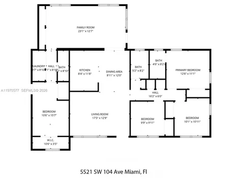 5521 SW 104th Avenue Miami FL 33165