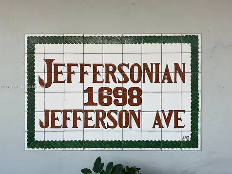 1698 Jefferson Avenue Miami Beach FL 33139