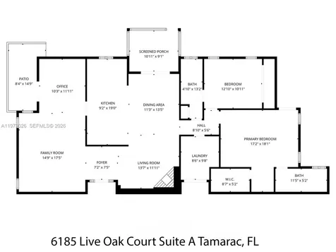 6185 Live Oak Court Tamarac FL 33319