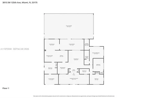3815 SW 125th Avenue Miami FL 33175