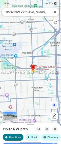 11537 NW 27th Avenue Miami FL 33167