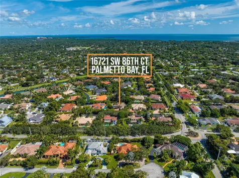 16721 SW 86th Court Palmetto Bay FL 33157