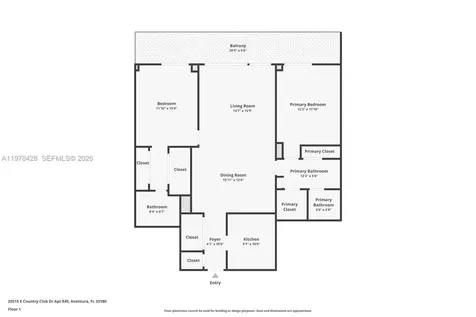 20515 E Country Club Drive Aventura FL 33180