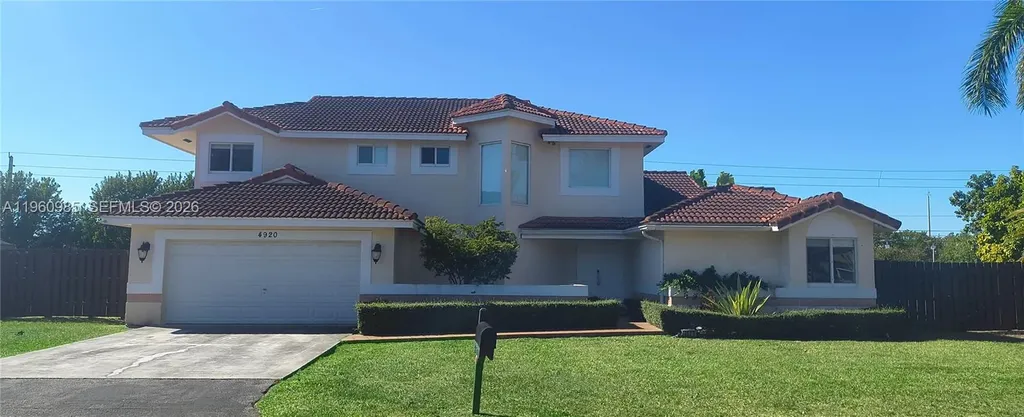 4920 SW 156th Place Miami FL 33185