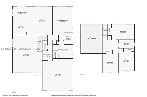 13224 NW 12th Street Pembroke Pines FL 33028