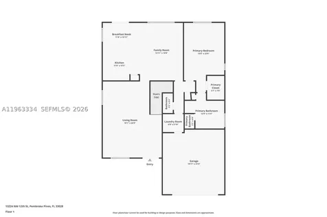 13224 NW 12th Street Pembroke Pines FL 33028