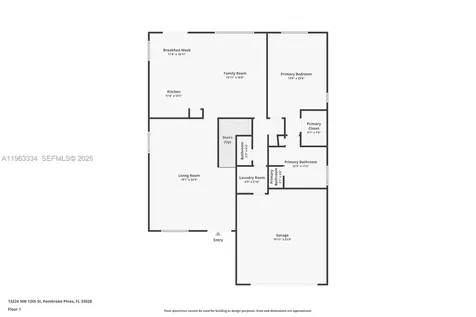 13224 NW 12th Street Pembroke Pines FL 33028