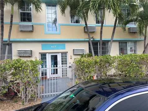 637 12th Street Miami Beach FL 33139