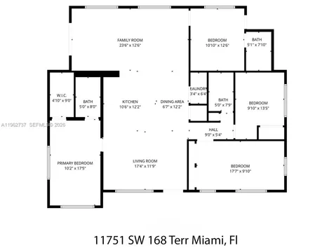 11751 SW 168th Terrace Miami FL 33177
