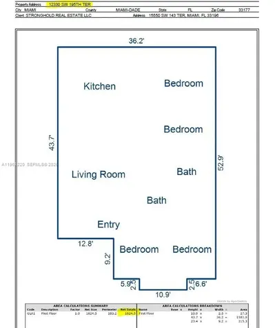 12330 SW 195th Terrace Miami FL 33177