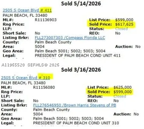 2505 S Ocean Boulevard Palm Beach FL 33480