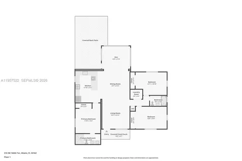 315 NE 160th Terrace Miami FL 33162