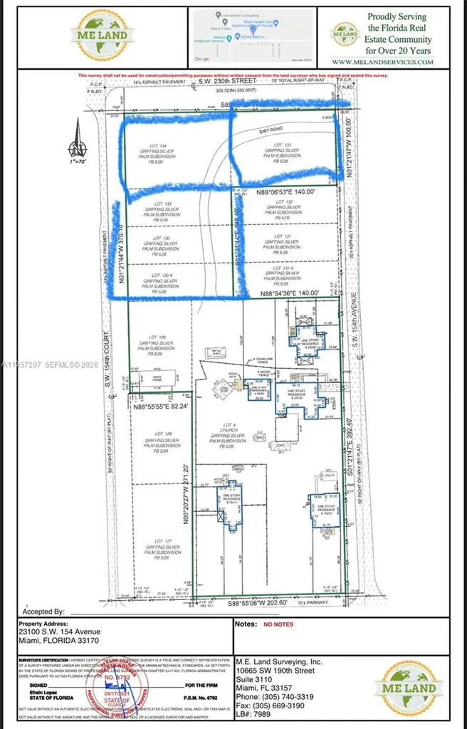 23000 SW 154 Street Miami FL 33170