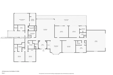 415 Rovino Avenue Coral Gables FL 33156