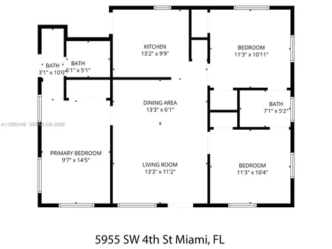 5955 SW 4th Street Miami FL 33144