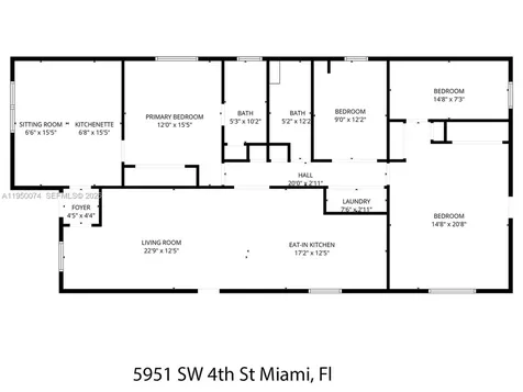 5951 SW 4th Street Miami FL 33144
