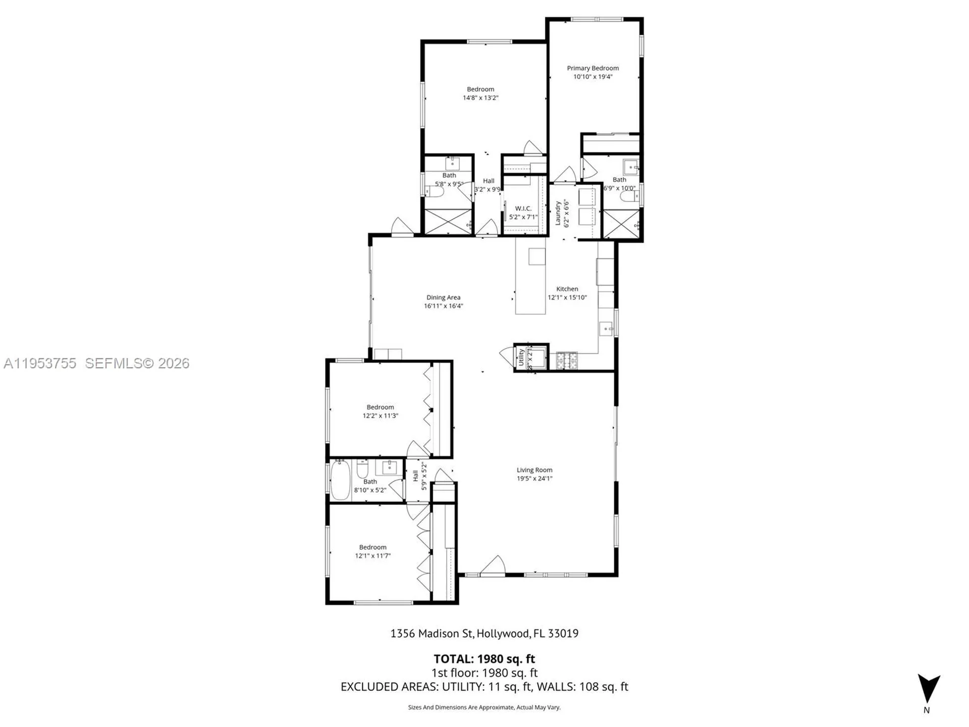 1356 Madison Street Hollywood FL 33019