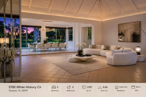5700 White Hickory Circle Tamarac FL 33319