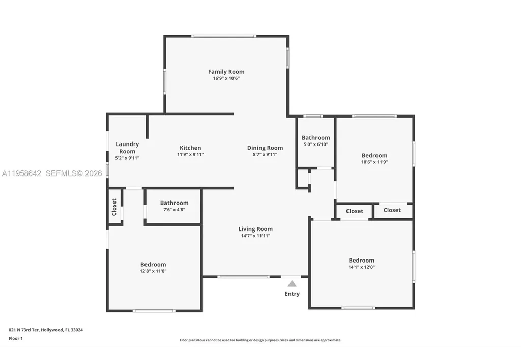 821 N 73rd Terrace Hollywood FL 33024