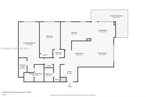 230 174th Street Sunny Isles Beach FL 33160